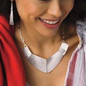 Silpada Designs .925 Brushed Sterling Silver Saturday Knight Necklace N3…